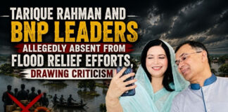 Tarique Rahman and BNP Leaders Allegedly Absent from Flood Relief Efforts, Drawing Criticism