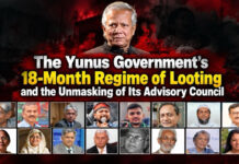 The Yunus Government’s 18-Month Regime of Looting and the Unmasking of Its Advisory Council